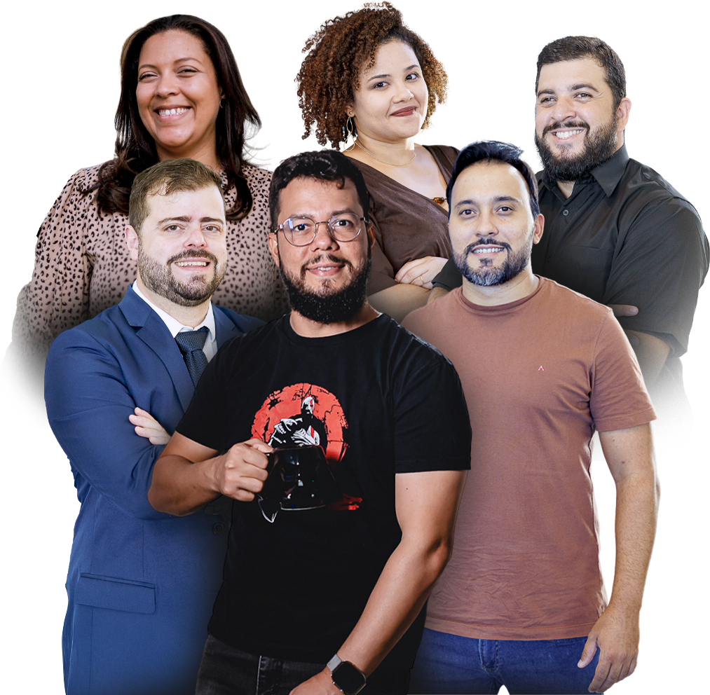 Imagem com os mentores